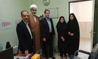 معارفه مسئول نهاد نمایندگی مقام معظم رهبری حجت الاسلام والمسلمین آقای مومنی منش  در مجتمع دانشگاهی گلدشت